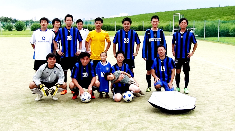 140622試合前集合撮影 FC AVAILA