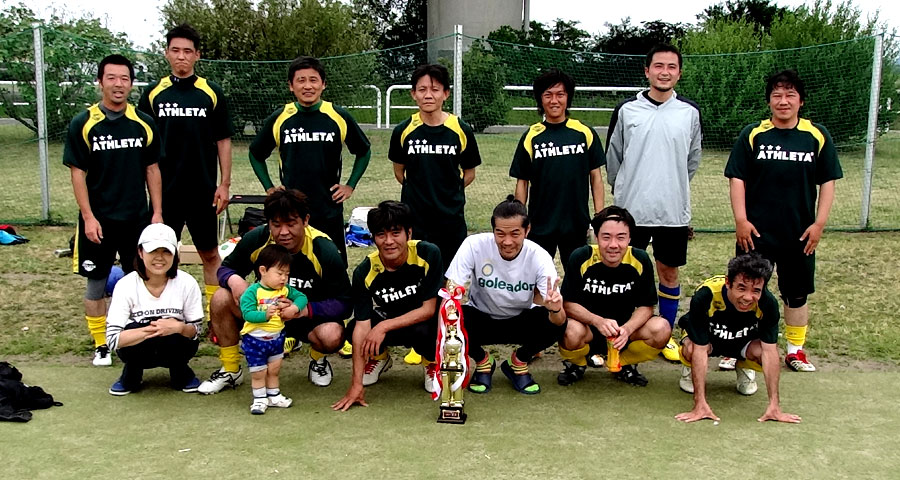 73thBCリーグ優勝　タカモト道路団　2013.6.2